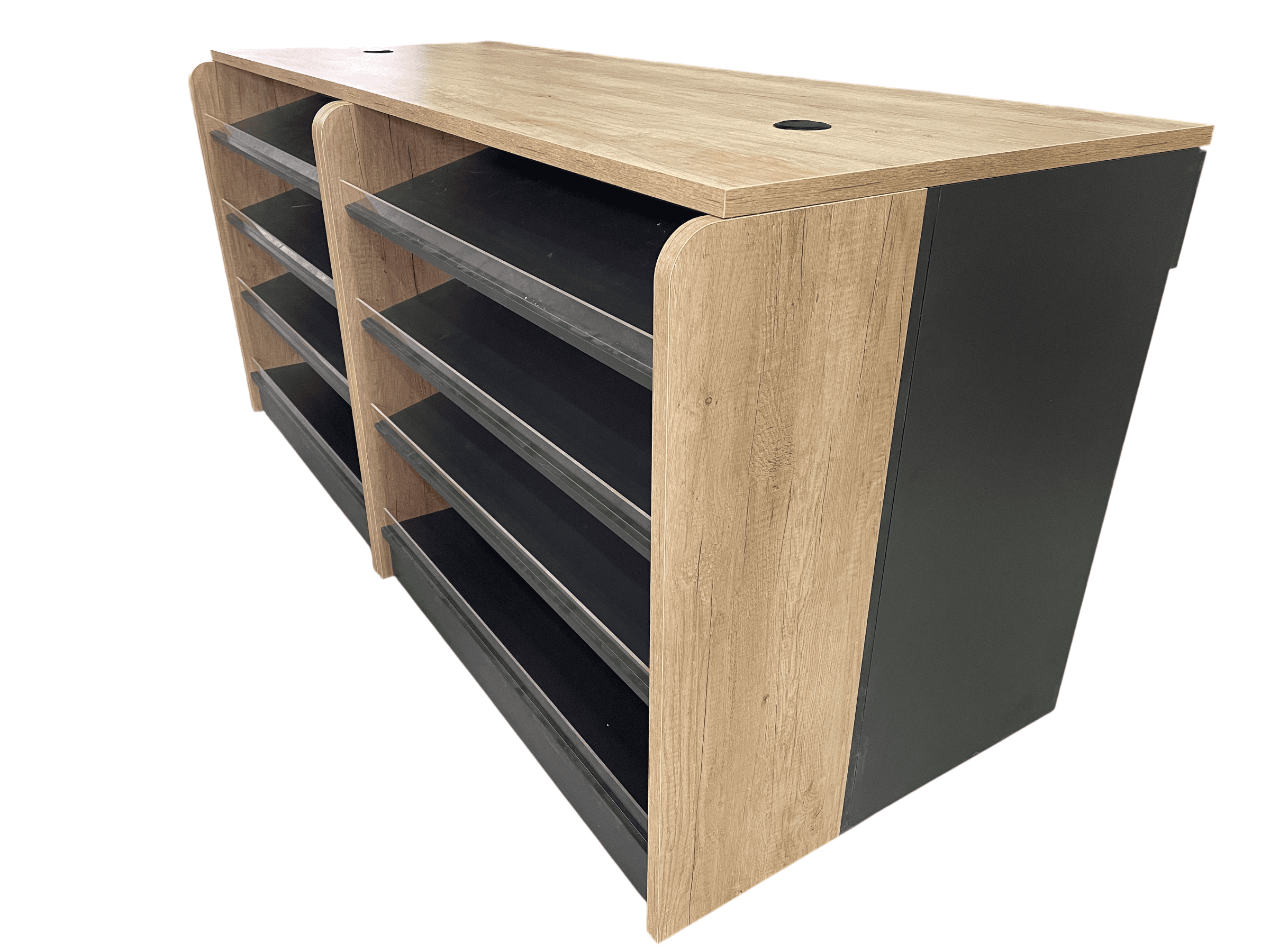 Πάγκος Προβολής Προϊόντων με Ράφια Κλίσης #0093 - Image 4