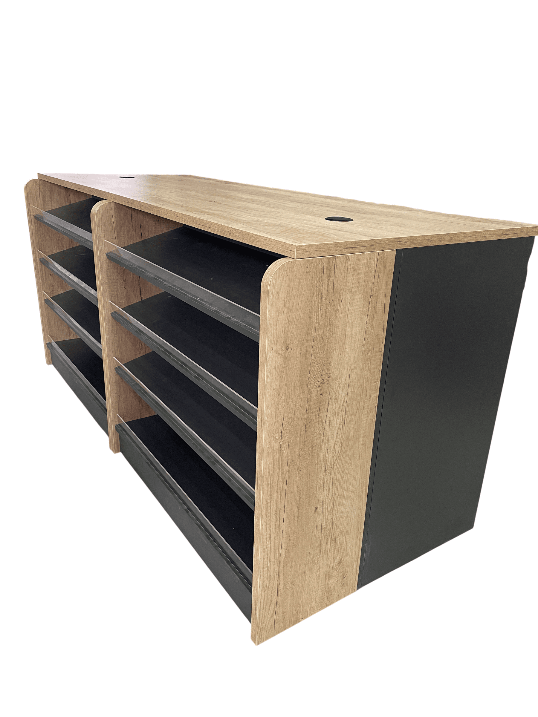 Πάγκος Προβολής Προϊόντων με Ράφια Κλίσης #0093 - Image 2